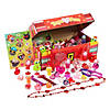 Bulk 100 Pc. Valentine Treasure Chest Toy Assortment Image 1