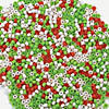 Bulk 1000 Pc. Christmas Pony Bead Assortment Image 1