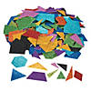 Bulk 1000 Pc. Glitter Geometric Self-Adhesive Shapes Image 1