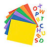 Bulk 1040 Pc. Rainbow Self-Adhesive Letters Image 1