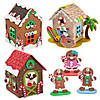 Bulk 108 Pc. Ultimate Christmas House Playhouse Craft Kit Assortment for 36 Image 1