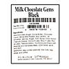 Bulk 1088 Pc. Black Milk Chocolate Gems Image 2