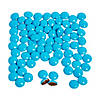 Bulk 1088 Pc. Blue Milk Chocolate Gems Image 1