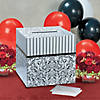 Bulk 12 Pc. Black &amp; White Design Card Boxes Image 1