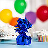 Bulk  12 Pc. Blue Metallic Balloon Weights Image 3