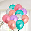 Bulk 120 Pc. 5" Chrome Latex Balloon Assortment Image 2