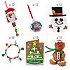 Bulk 144 Pc. 12 Days to Christmas Countdown Craft Kit Image 2