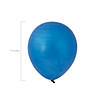 Bulk  144 Pc. Blue Metallic 11" Latex Balloons Image 1