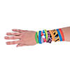 Bulk 144 Pc. Classroom Rubber Bracelet Assortment Image 1