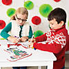 Bulk 144 Pc. Color Your Own Christmas Stockings Image 1