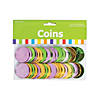 Bulk 144 Pc. Colorful Mardi Gras Coins Image 1