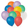 Bulk  144 Pc. Crystaltone 11" Latex Balloon Assortment Image 1