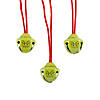 Bulk 144 Pc. Dr. Seuss&#8482; The Grinch Jingle Bell Necklaces Image 1