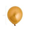 Bulk  144 Pc. Gold Chrome 5" Latex Balloons Image 1
