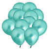 Bulk  144 Pc. Green Chrome 5" Latex Balloons Image 1