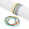 Bulk 144 Pc. International Games Ring Colors Jelly Bracelets Image 1