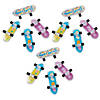 Bulk 144 Pc. Mini Easter Skateboards Image 1