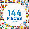 Bulk 144 Pc. Mini Everyday Fun Bubble Bottle Assortment Kit Image 1