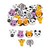 Bulk 144 Pc. Mini Zoo Animals Eraser Assortment Image 1