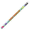 Bulk 144 Pc. Moon Products Happy Birthday Glitz Pencils Image 1