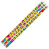 Bulk 144 Pc. Musgrave Pencil Company Birthday Bash Motivational/Fun Pencils Image 1