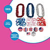 Bulk 144 Pc. Patriotic Red, White & Blue Jewelry Handout Assortment Image 2