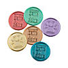 Bulk 144 Pc. Pawsome Motivational Reward Coins Image 1