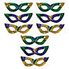 Bulk 144 Pc. Sequin Mardi Gras Masks Image 1