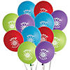 Bulk  144 Pc. Smile Jesus Loves You 11" Latex Balloons Image 1