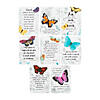 Bulk 144 Pc. Spring Butterfly Faith Wallet Card Assortment Image 1