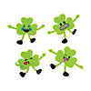 Bulk 144 Pc. St. Patrick&#8217;s Day Emoji Shamrock Bendables Image 1