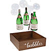 Bulk 145 Pc. Mini Champagne Bubble Bottle Wedding Send-Off Kit Image 1