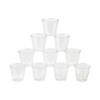 Bulk  150 Ct. Clear Plastic Mini Shot Glasses Image 1