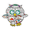 Bulk 150 Pc. Color Your Own &#8220;Owl About Me&#8221; Posters Image 1