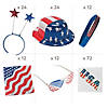 Bulk 156 Pc. Patriotic Wearables Kit for 48 Image 1