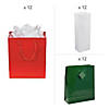 Bulk 160 Pc. Holiday Gift Bag Assortment Kit Image 2