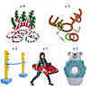 Bulk 19 Pc. Christmas Vinyl Inflatable Game Assortment Image 1
