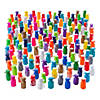Bulk 192 Pc. Mini Hexagon Religious Bubble Bottle Assortment Image 1