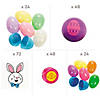 Bulk 216 Pc. Value Easter Egg & Egg Filler Kit for 48 Image 1