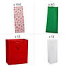 Bulk 232 Pc. Holiday Gift Bag Assortment Kit Image 1