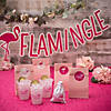 Bulk 24 Pc. 4" x 6" Small Final Flamingle Bachelorette Canvas Drawstring Favor Bags Image 3