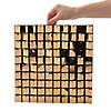 Bulk  24 Pc. Gold Sequin Shimmer Wall Panels Image 1