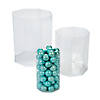 Bulk 24 Pc. Plastic Clear Octagon Candy Containers Image 1