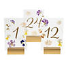 Bulk 24 Pc. Pressed Flower Table Numbers 1 - 24 Image 1
