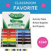 Bulk 240 Pc. Crayola<sup>&#174;</sup> Colored Pencils Classpack<sup>&#174;</sup> - 12 Colors per pack Image 2