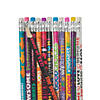 Bulk 240 Pc. Motivational Pencil Assortment with Tub Image 1