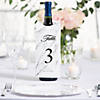 Bulk  25 Pc. Wine Bottle Tag Table Numbers Image 1
