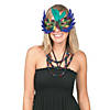 Bulk 250 Pc. Mardi Gras Feather Mask Assortment Image 1