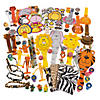 Bulk 250 Pc. Zoo Animal Toys, Games and Activities Assortment Image 1