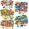 Bulk 2500 Pc. Self-Adhesive Foam Shapes Assortment Image 1